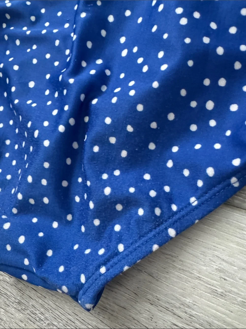 Cat & Jack Girls' Navy Floral & Polka Dot One-Piece Swimsuit w/Peek a Boo Sides